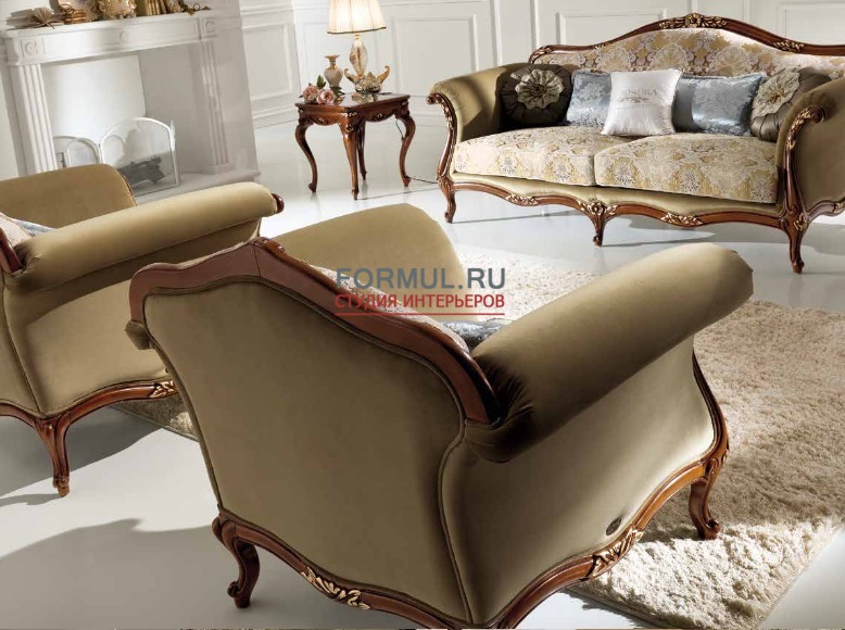 Диван и кресло Misura i Salotti RAFFAELLO